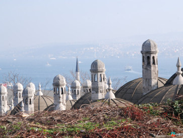 Стамбул. Вид на Босфор из Сулеймание