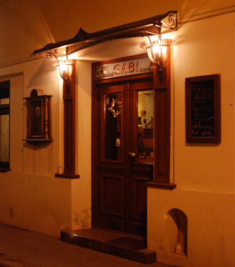 Ресторан Gabi. Вильнюс