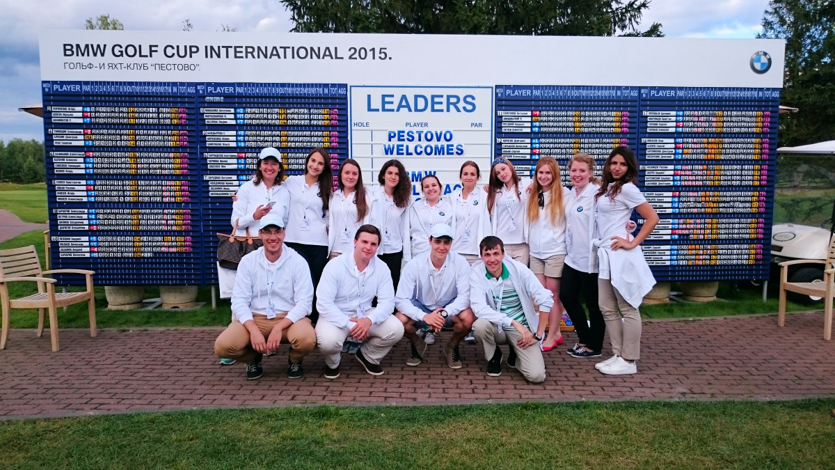 Волонтёры. BMW Golf Cup International 2015