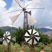 Ветряные мельницы. Плато Ласити. Крит, 2015