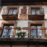 Фасады домов, Овьедо, Испания, 2011