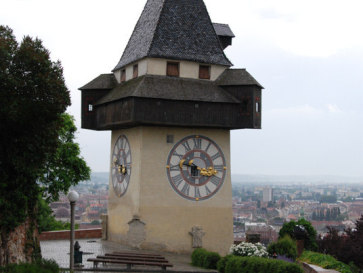 Грац. Часовая башня (Uhrturm)