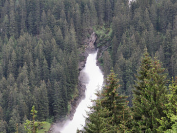 Австрия. Криммльский водопад