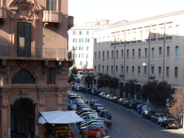 Гостиница Emmaus. Рим. Вид из окна