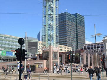 Осло. Площадь центрального вокзала