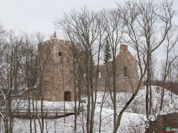 Латвия-2008. Сигулда. Развалины замка Ливонского ордена