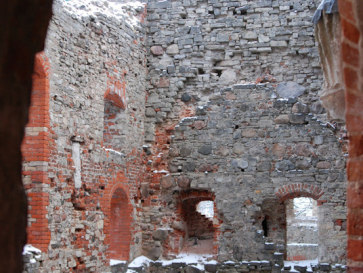 Латвия-2008. Цесис. Внутри замка Венден