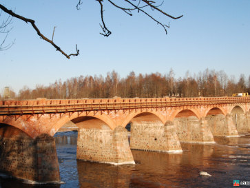 Латвия-2008. Кулдига. Мост через Венту (1874)