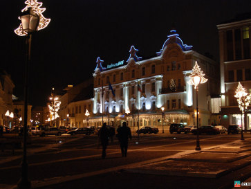 Прибалтика-2009. Вильнюс. Ночной город