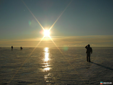 Прибалтика-2009. Пярну. Замерзшее море