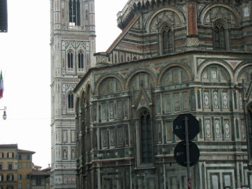 Кафедральный собор и колокольня от Джотто. Флоренция. Италия