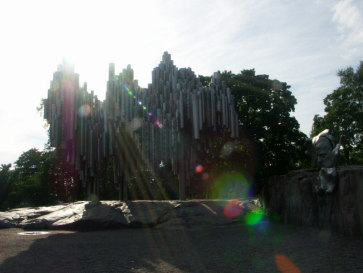 Хельсинки. Памятник Сибелиусу