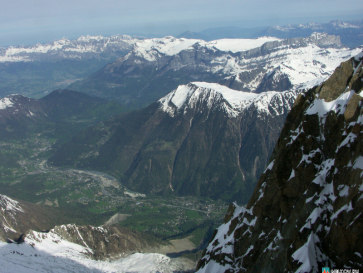 Aiguille du Midi. Долина Шамони