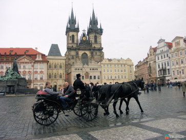 Прага. Костел Девы Марии перед Тыном