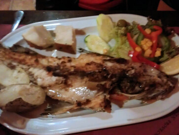 Рыба. Ресторан Mambrino, 2012