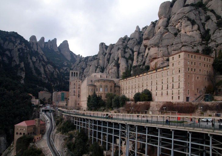 Монастырь Монсеррат, Испания, 2011
