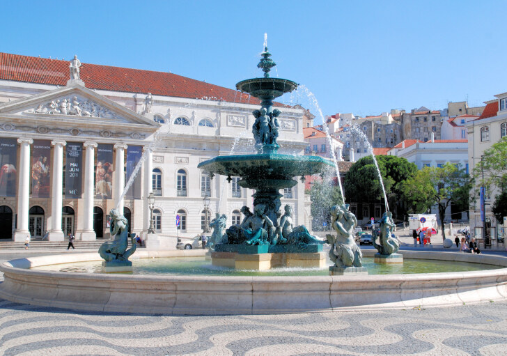 Rossio. Лиссабон, 2011