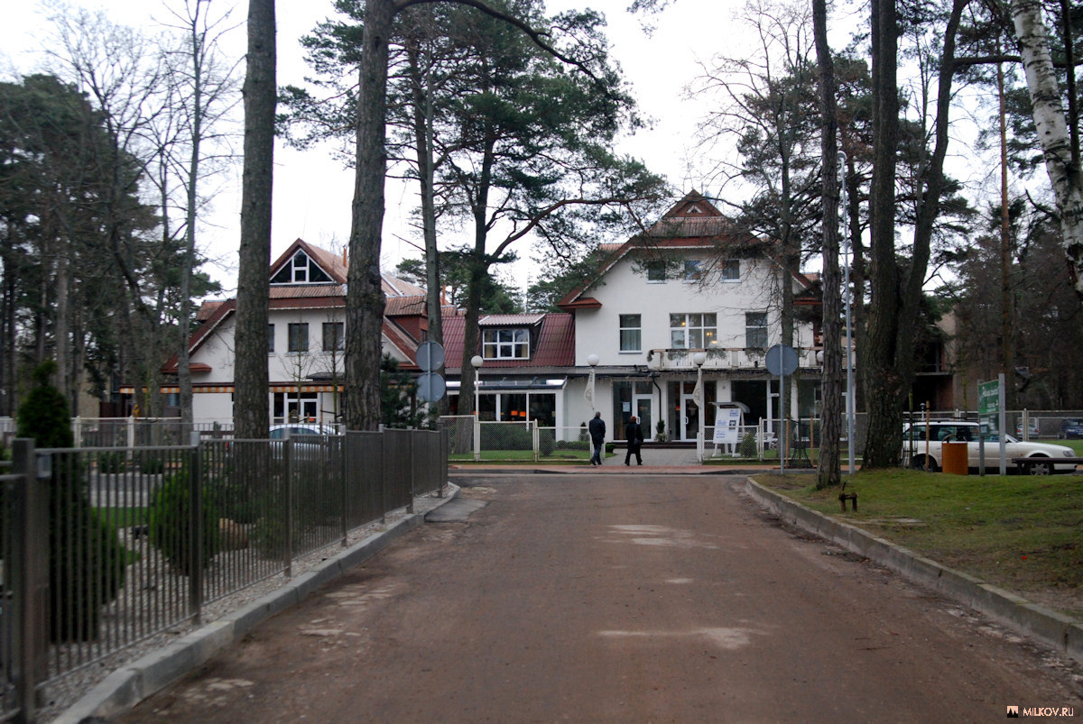 Гостиница Vandenis. Январь 2009