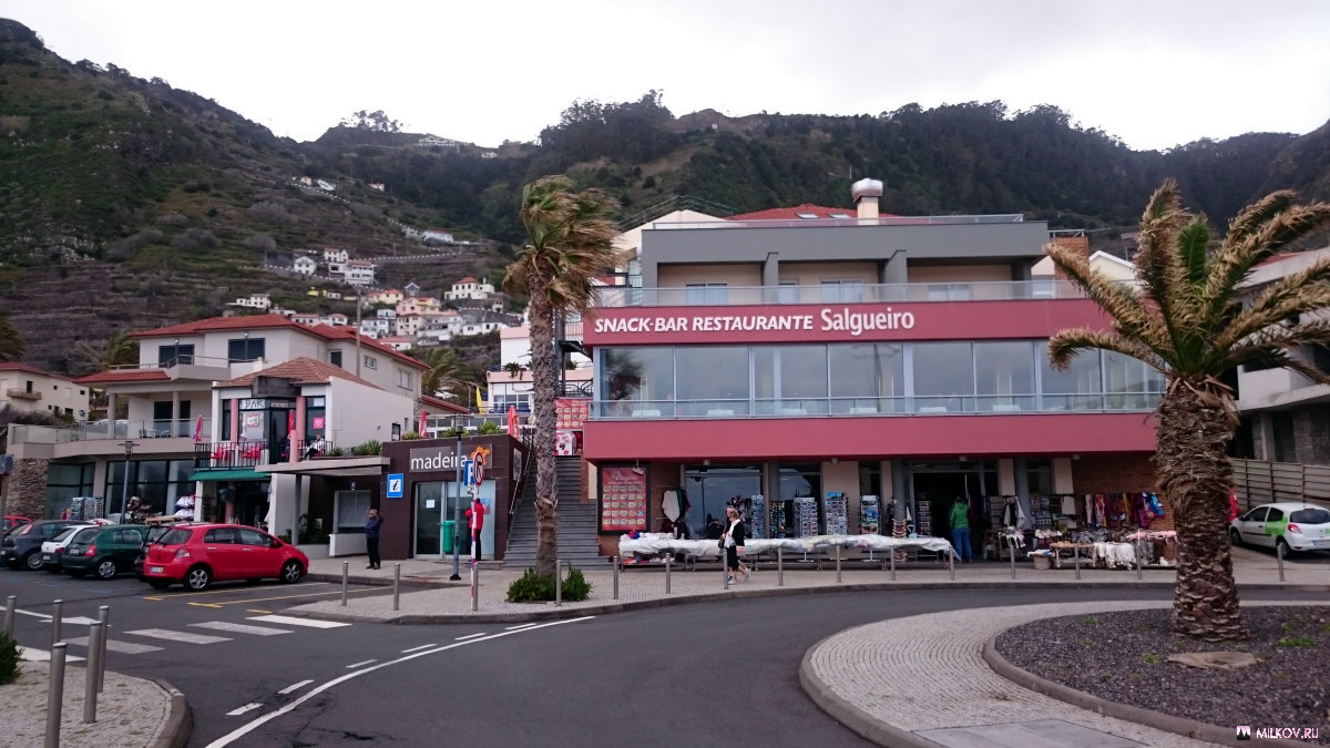 Ресторан Salgueiro. Порту Мониш, Мадейра, 2016