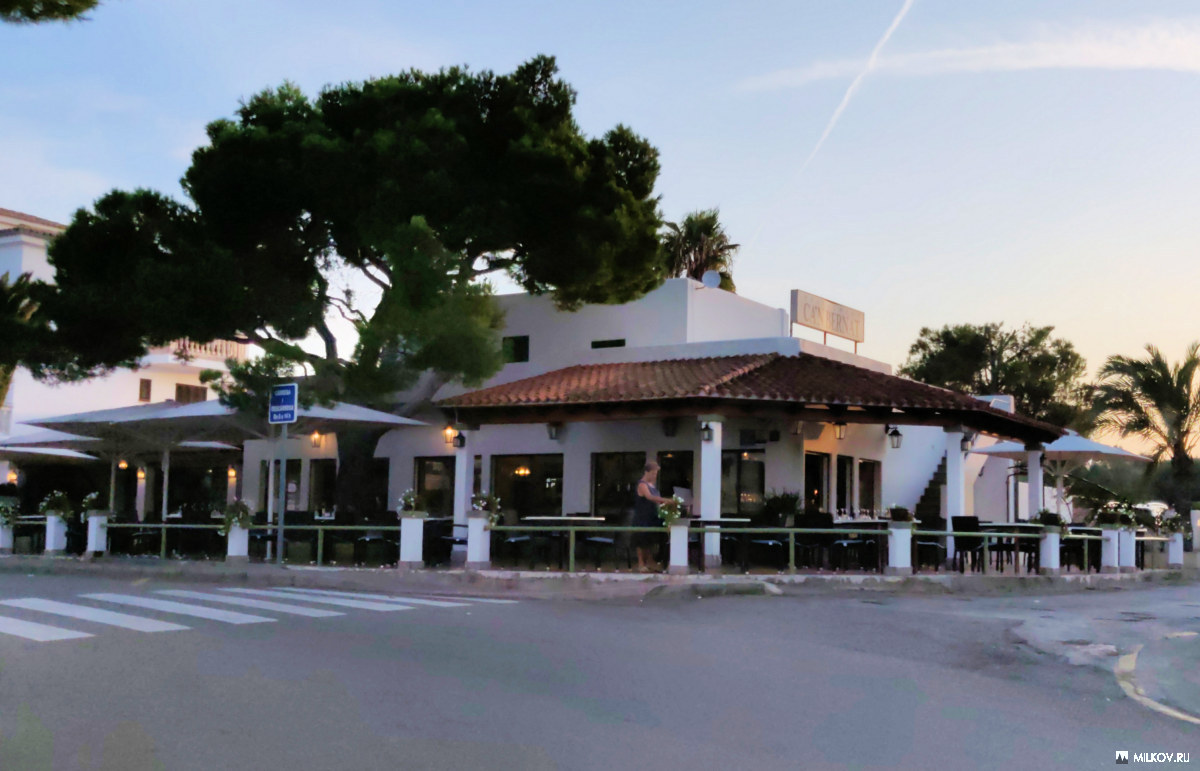 Ресторан Ca`n Bernat. Портоколом, Мальорка, 2019