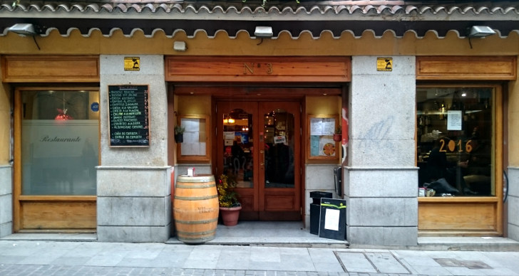 Ресторан La Caserola. Мадрид, Испания