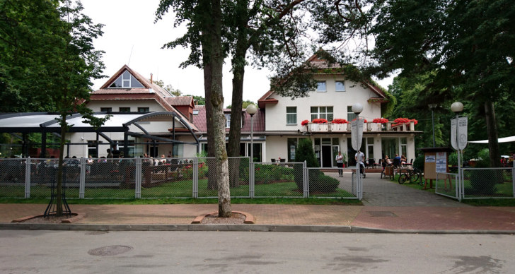 Гостиница Vandenis. Паланга, Литва, 2016