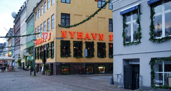 Ресторан Nyhavn 17. Копенгаген, 2010