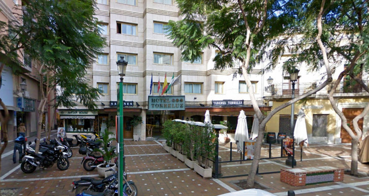 Гостиница Torreluz. Альмерия, Испания. Фото: maps.google.com